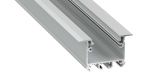 Lumines profile type inTalia anodized silver, 1 m